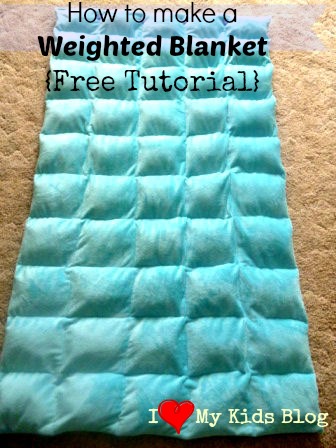 DIY Weighted Blanket Free Tutorial