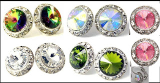 Swarovski Crystal Multicolored Earrings Giveaway