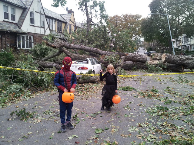 My Halloween Frankenstorm 2012, Hurricane Sandy aftermath