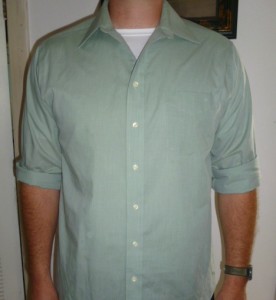 sweat shield under work shirt