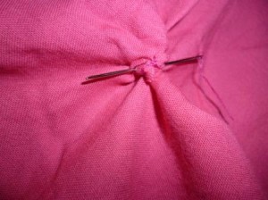 sew through the sides