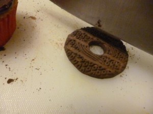 cut cookie