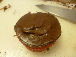 frost cupcake
