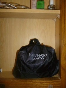 lay n go cosmo in my medicine cabinet