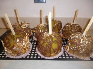 caramel apple chocolate