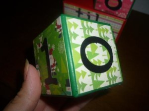 countdown to santa indivudal block 1