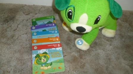 Read With Me Scout toy helps encourage early reading for toddlers!