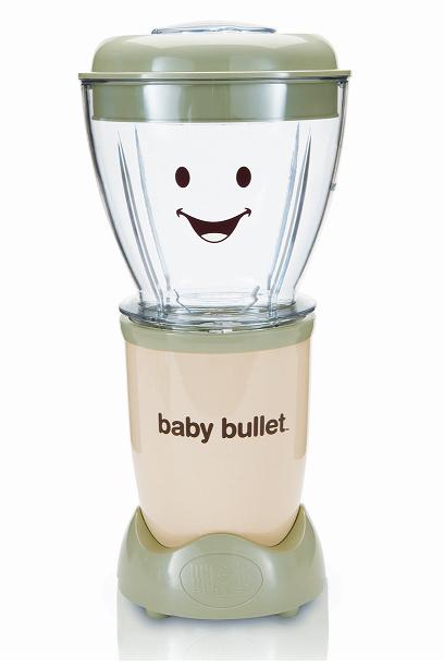 Have a healthy baby by making food with the Baby Bullet