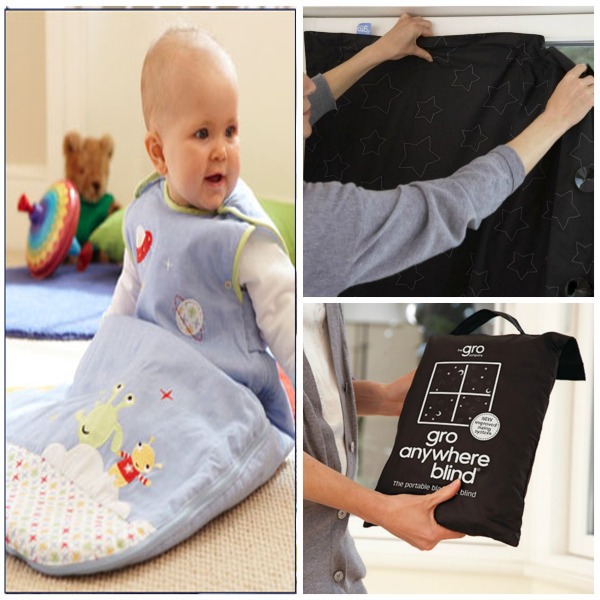 Take the night time with you anywhere you go with the Gro Anywhere Blinds