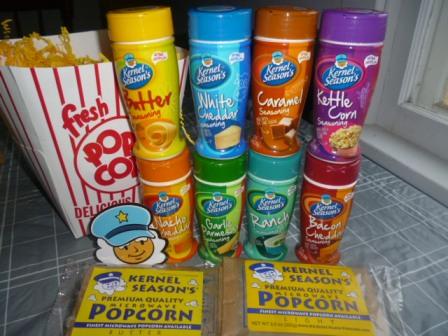 Spice up your popcorn with Kernel Season’s Popcorn Seasoning!