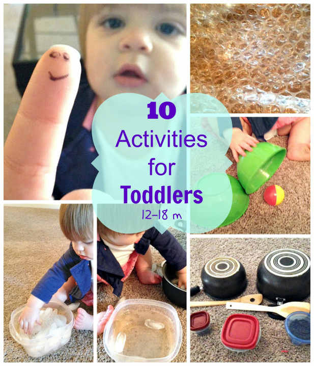 10 Toddler Activities: 12 to 18 Months