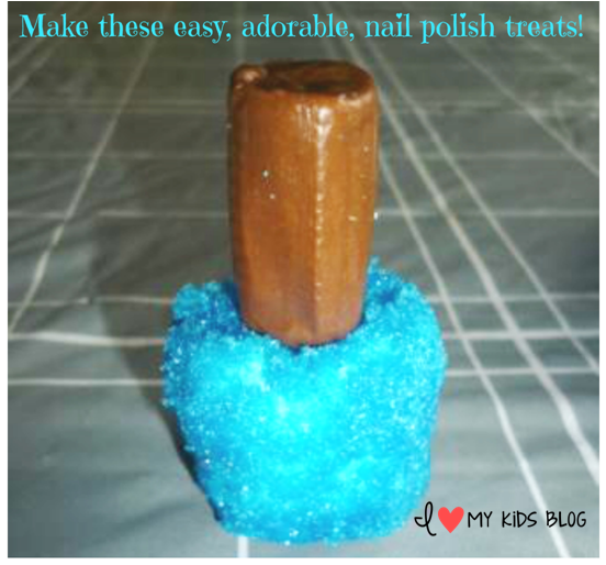 DIY Edible Nail Polish Marshmallow Treats -So Cute and Easy!