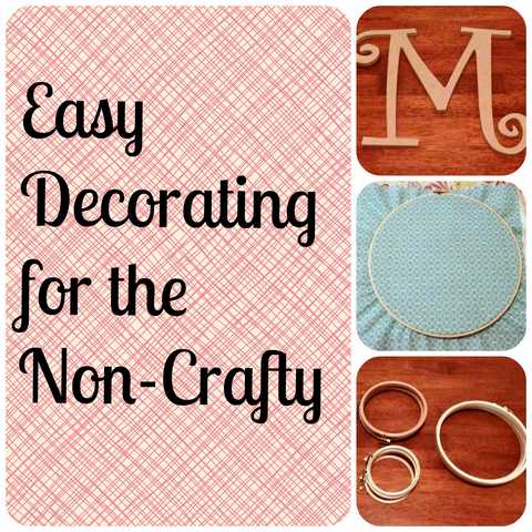 Easy Decorating Idea Perfect for Non-Crafty People