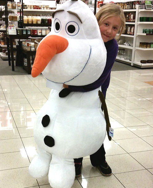 gigantic olaf at kohls