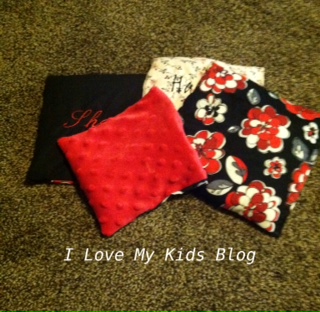 DIY microwaveable flax bag