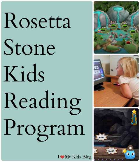 Learning To Read With Rosetta Stone Kids Reading Program