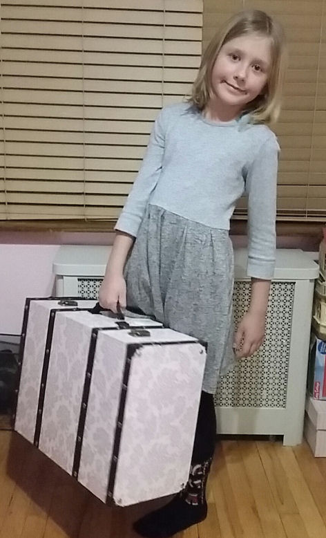 heavy travel trunk for kids