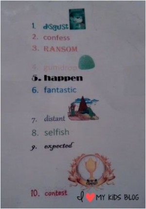 10 fun ways to practice spelling words!