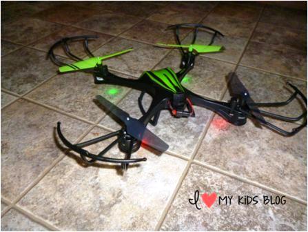 Sky Viper Drone powered on
