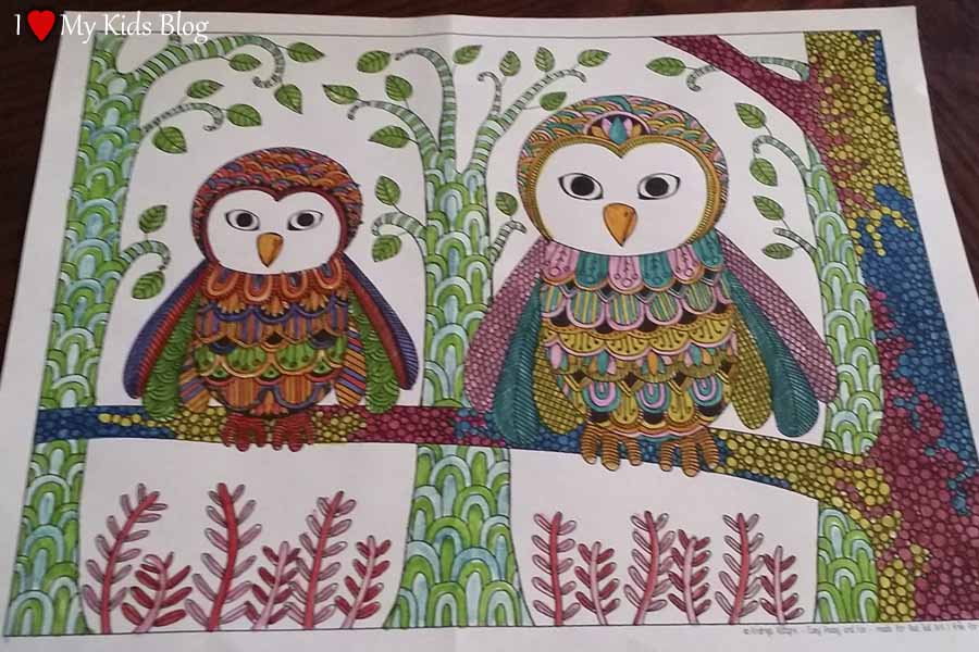 Complex Coloring Page