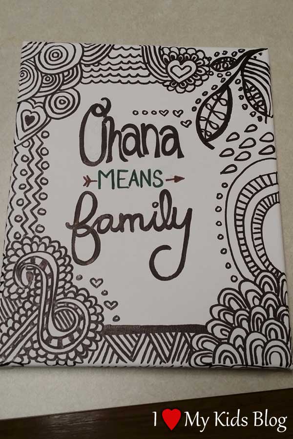 Personalized Complex Coloring Canvas Art