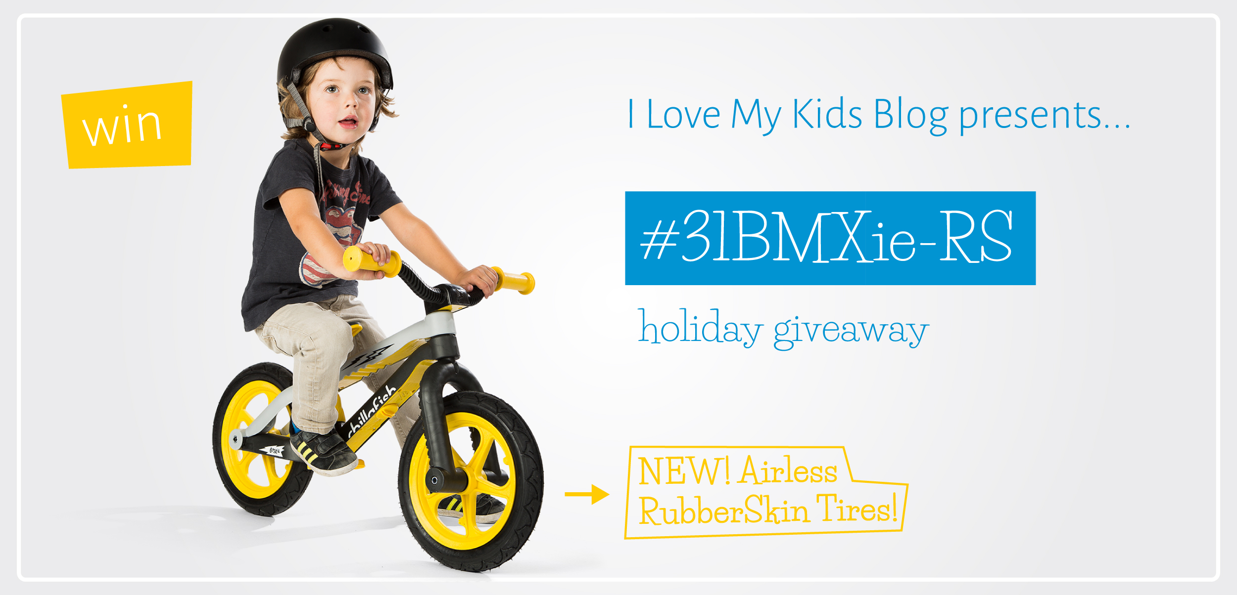 Chillafish BMXie-RS Balance Bike–perfect for your rough riders! {Review & Giveaway!}