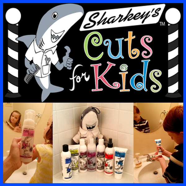 Sharkey’s Cuts for Kids Hair Care Products are Designed with Kids in Mind