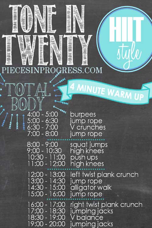 HIIT it Hard With These Six 20 Minute Workouts