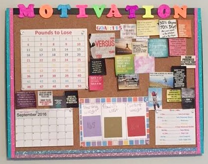 Motivation Board: To Help Get you Through the Tough Days