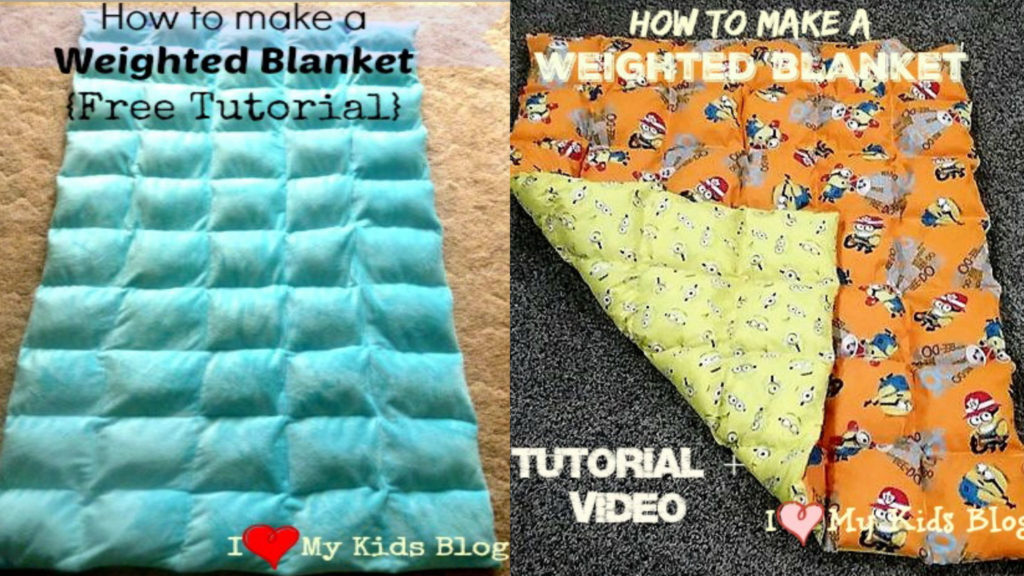 How to make a Weighted Blanket- A DIY Video Tutorial to do at home!