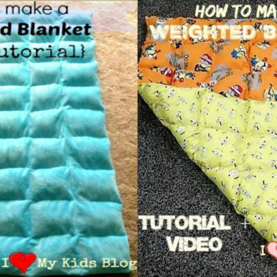 How to make a DIY Weighted Blanket tutorial+ Video
