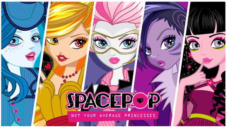 Sketch, Sing, & Play Along with the Princesses of SpacePOP