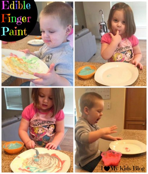How to Make Edible Finger Paint [Activity Sticks Activity]