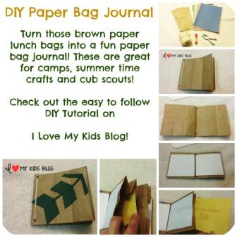 DIY Paper Bag Journal Craft Tutorial