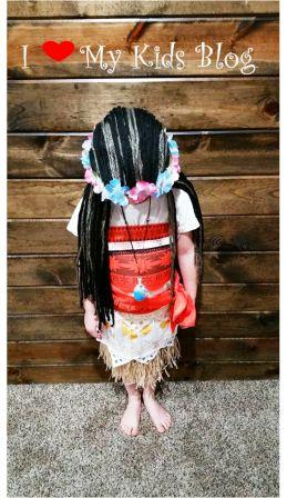 DIY Tutorial on How to Make a Moana Wig!