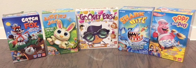 Four Games That are Sure to Bring a Smile to Your Family and Make for the Best Game Nights; Goliath Games