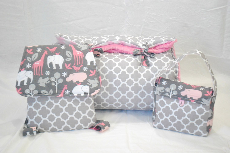 Janiebee Quileted Nap Mat Bundle