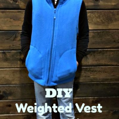 How to make a DIY Weighted Vest Tutorial