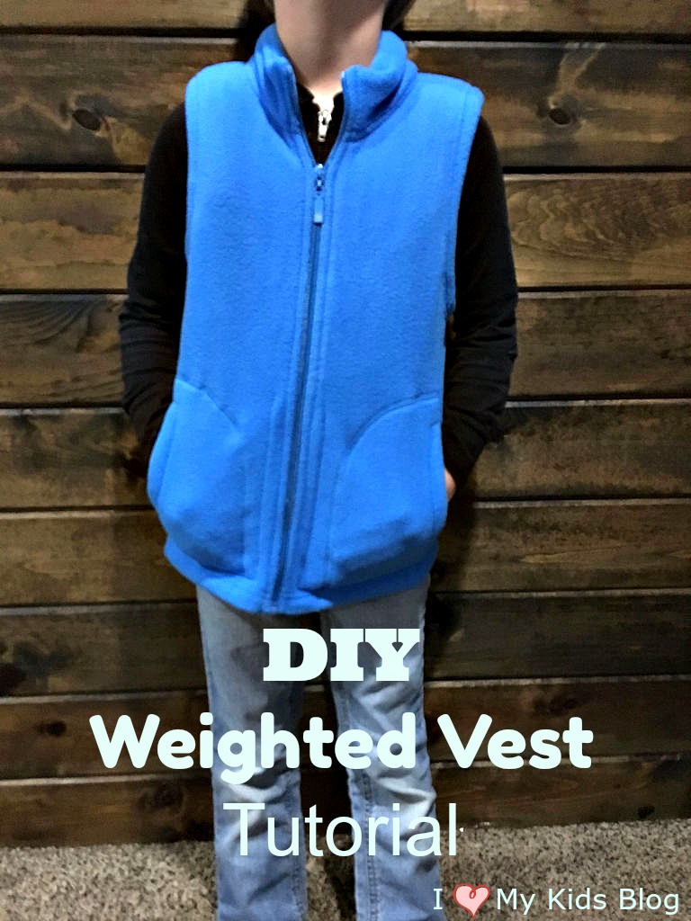 How to make a DIY Weighted Vest Tutorial