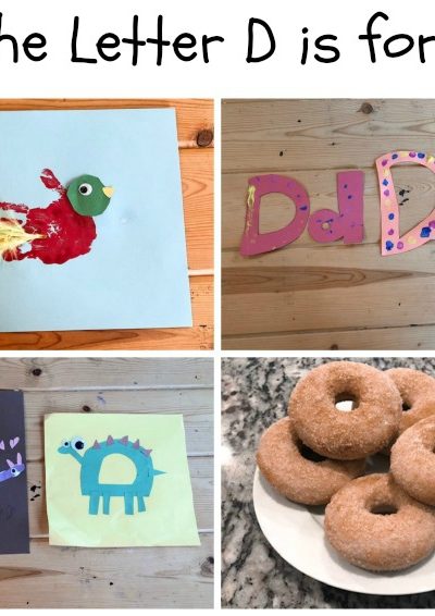 D is for Dinosaur, Duck, Dot and Doughnut: Preschool Activities for the Letter D