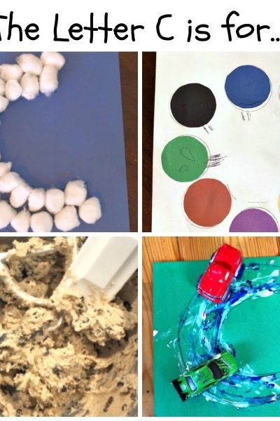 C is for Cloud, Caterpillar, Car and Cookie: Preschool Activities for the Letter C