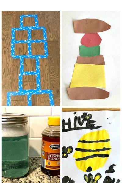 H is for Hopscotch, Hamburger, Honey Bubbles and Hive: Preschool Activities for the Letter H