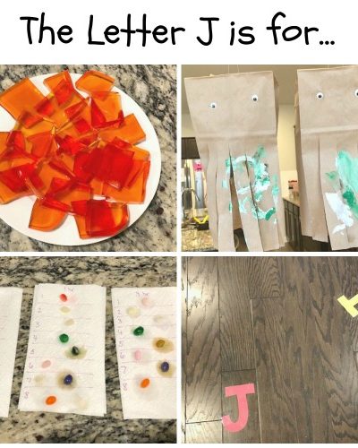 J is for Jello, Jellyfish, Jelly Bean and Jump: Preschool Activities for the Letter J