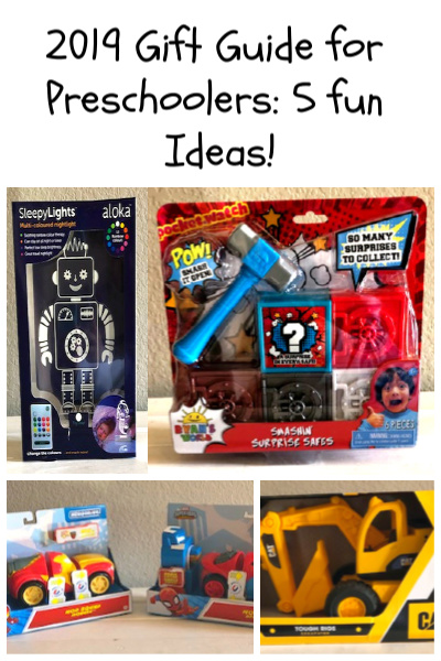 2019 Gift Guide for Preschoolers: 5 Fun Ideas!