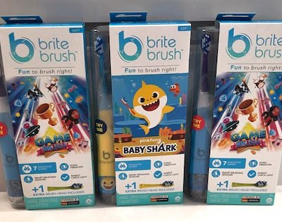 Make Brushing Teeth Fun with BriteBrush GameBrush and Baby Shark